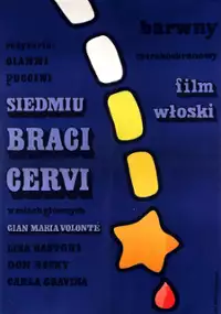 Plakat filmu Siedmiu braci Cervi