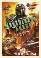 plakat filmu The Mandalorian & Grogu
