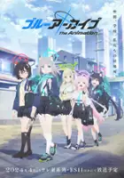 plakat serialu Blue Archive the Animation