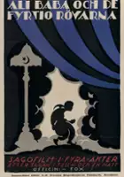 plakat filmu Ali Baba and the Forty Thieves