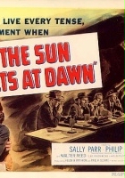 plakat filmu The Sun Sets at Dawn