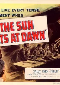 Plakat filmu The Sun Sets at Dawn