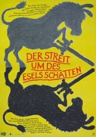 plakat filmu Der Streit um des Esels Schatten