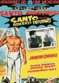 Plakat filmu Santo contra hombres infernales