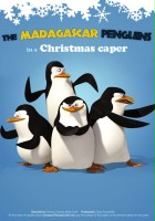 plakat filmu Pingwiny z Madagaskaru: Misja Świąteczna