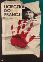 plakat filmu Ucieczka do Francji
