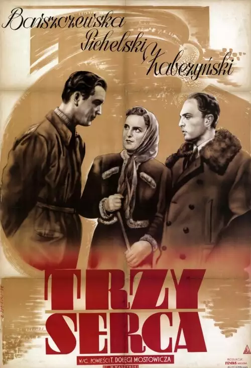 plakat filmu Trzy serca