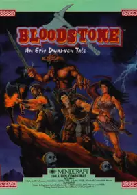 Plakat gry Bloodstone: An Epic Dwarven Tale