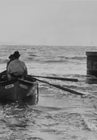 Plakat filmu Łódka opuszcza port