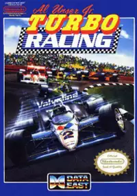 Plakat gry Al Unser Jr. Turbo Racing