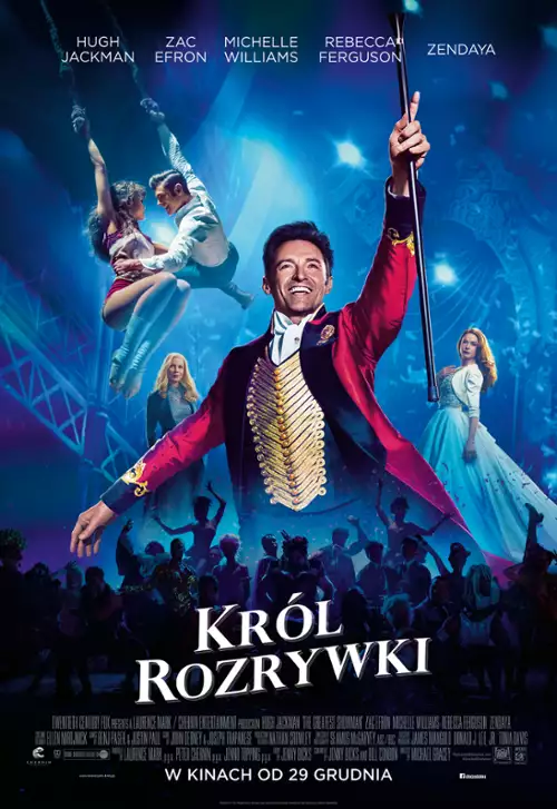 plakat filmu Król rozrywki