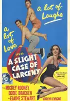 plakat filmu A Slight Case of Larceny