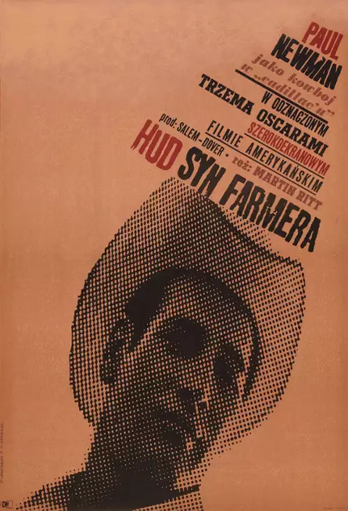 plakat filmu Hud, syn farmera