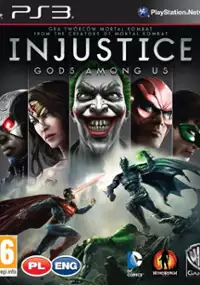 Plakat gry Injustice: Gods Among Us