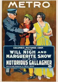 Plakat filmu Notorious Gallagher; or, His Great Triumph