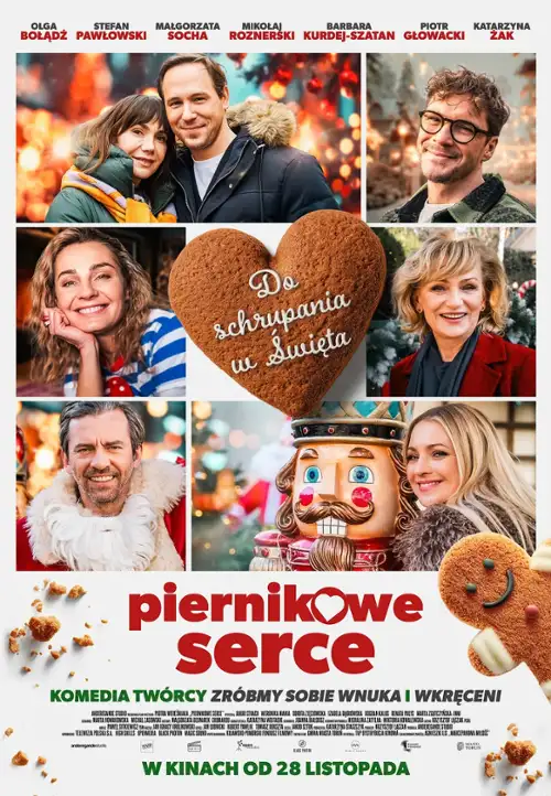 plakat filmu Piernikowe serce
