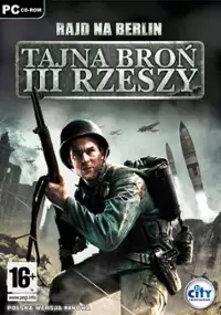 Plakat gry Rajd na Berlin: Tajna Broń III Rzeszy