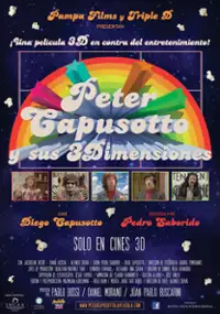 Plakat filmu Peter Capusotto y sus 3 dimensiones