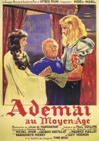 Plakat filmu Ademai w średniowieczu