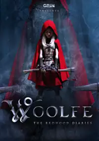 Plakat gry Woolfe: The Red Hood Diaries