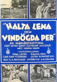 Plakat filmu Halta Lena och vindögde Per