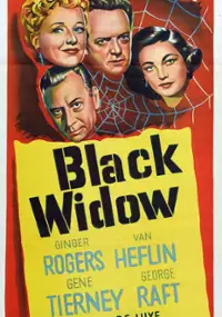 Plakat filmu Czarna wdowa