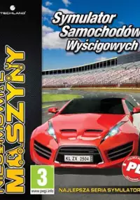 Plakat gry Symulator samochodów wyścigowych