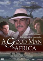 plakat filmu Dobry człowiek w Afryce