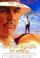 plakat filmu Dobry człowiek w Afryce