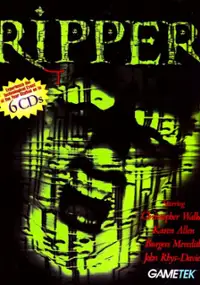Plakat gry Ripper