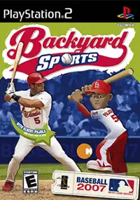 Plakat gry Backyard Baseball 2007