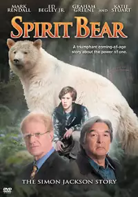 Plakat filmu Simon i niedźwiedź - duch