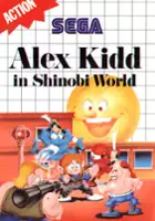 plakat gry Alex Kidd in Shinobi World