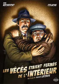 Plakat filmu Les Vécés étaient fermés de l'interieur