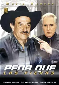 Plakat filmu Peor que las fieras