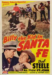 Plakat filmu Billy the Kid in Santa Fe
