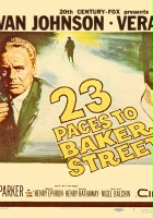 plakat filmu 23 kroki do Baker Street