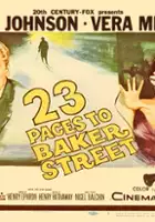 plakat filmu 23 kroki do Baker Street