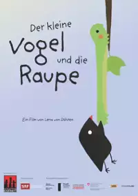 Plakat filmu Mały ptaszek i gąsienica