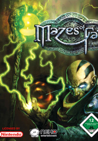 Plakat gry Mazes of Fate DS