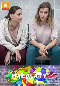 Plakat serialu Małolaty