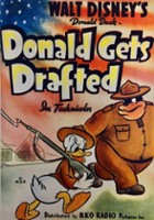 plakat filmu Donald idzie do wojska