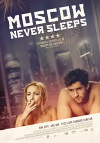 Plakat filmu Moscow Never Sleeps