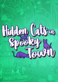 Plakat gry Hidden Cats in Spooky Town