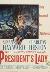 Plakat filmu The President's Lady