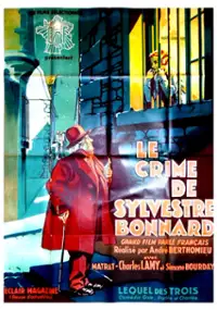 Plakat filmu Le crime de Sylvestre Bonnard