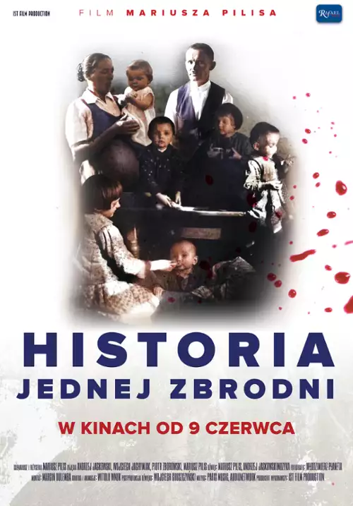 plakat filmu Historia jednej zbrodni