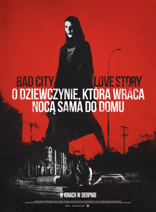 plakat filmu O dziewczynie, która wraca nocą sama do domu