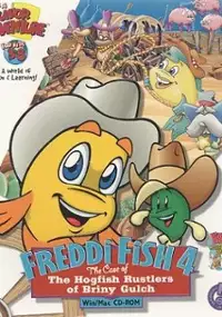 Plakat gry Freddi Fish 4: The Hogfish Rustlers of Briny Gulch