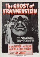 plakat filmu Duch Frankensteina